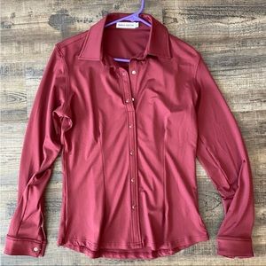 Ranch Dressn rodeo button down shirt